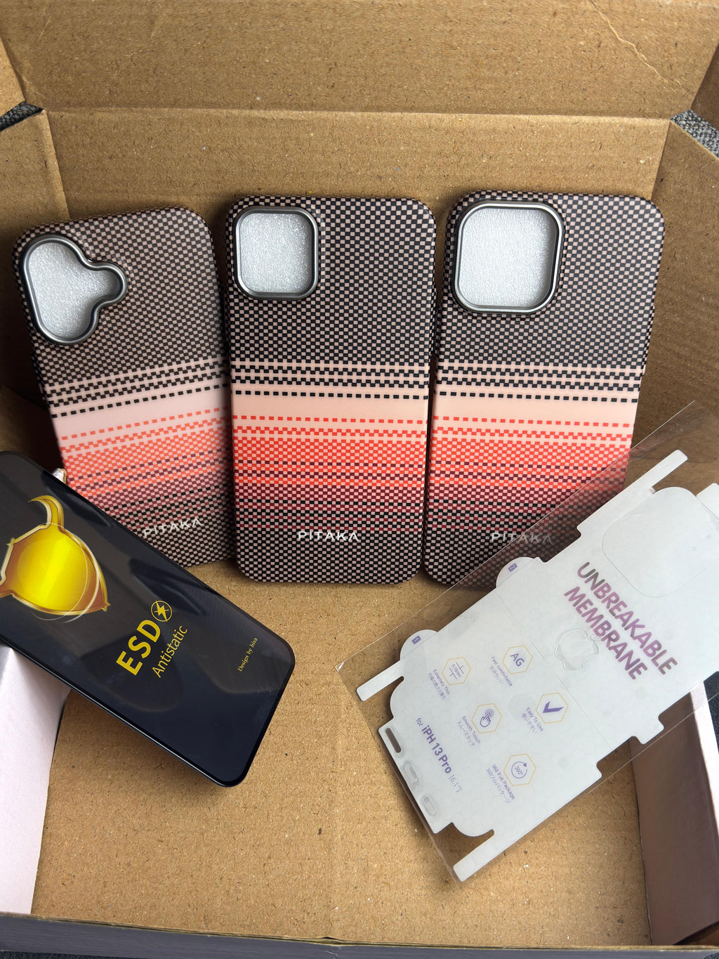 iPhone Pitaka Case Sunset Premium Edition