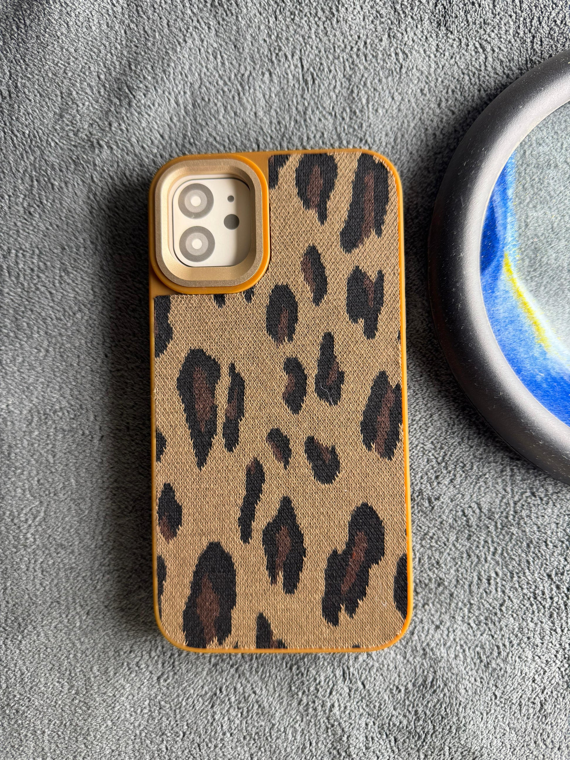 iPhone ORG Leather Soft Case Yellow-Golden